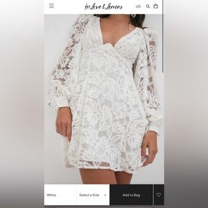 For Love and Lemons Maureen Mini Dress